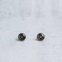 Handmade stainless steel steampunk earrings