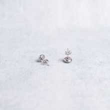 High quality, stainless steel earring settings