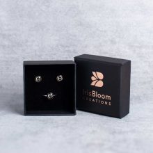 Elemental jewellery set -ring and earrings